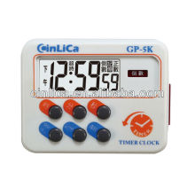 Pantalla LCD reloj semanal digital GP-5